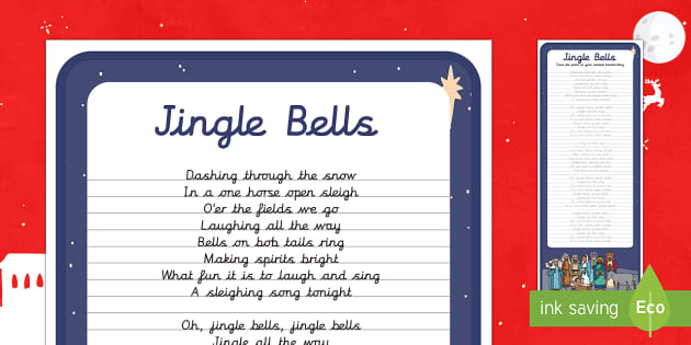 What are the lyrics to 'Jingle Bells'?