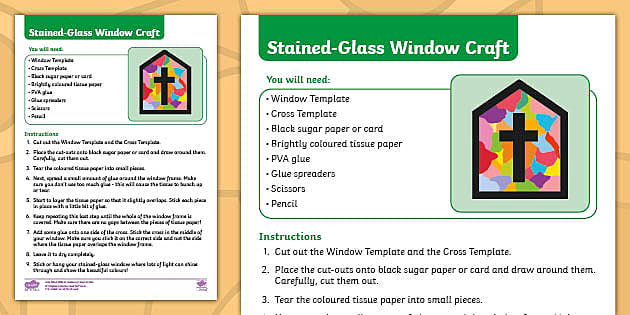 6. Nail Polish Stained Glass Window Craft - wide 5