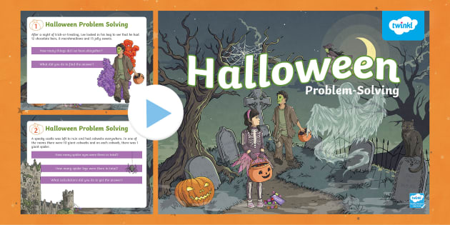 halloween problem solving year 6