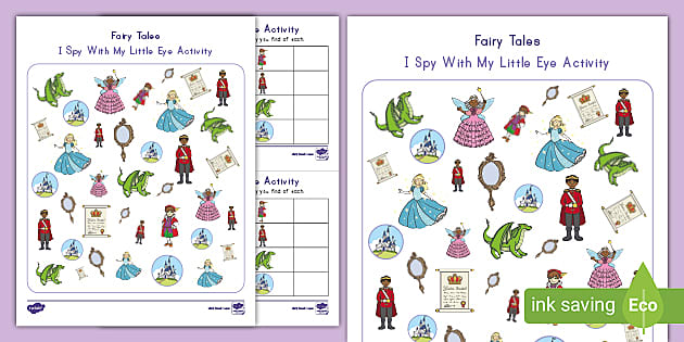 Who Am I?' Fairy Tale Characters Guessing Game - KS1 - EYFS