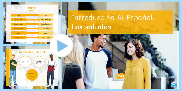 a short presentation in spanish