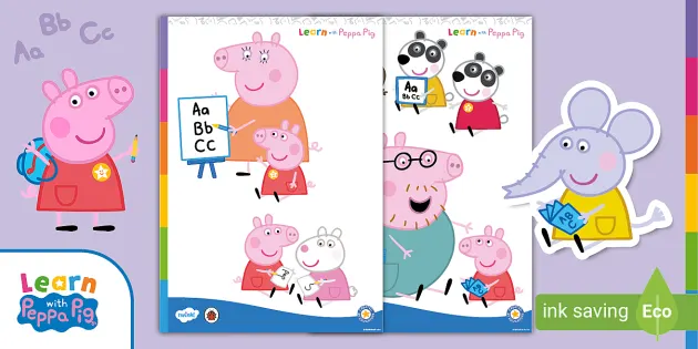 FREE! - Peppa Pig Cut Out Characters