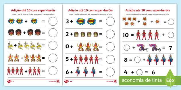 Atividades de Adição para o 1º Ano – Twinkl - Twinkl