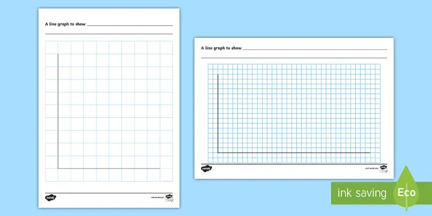 blank line graph template teacher made