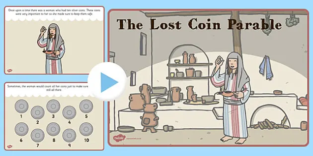 The Lost Coin Parable PowerPoint RE Resource Twinkl