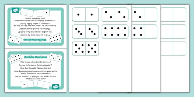 👉 Doubles Dominoes Game | Doubling Activity | Twinkl | EYFS