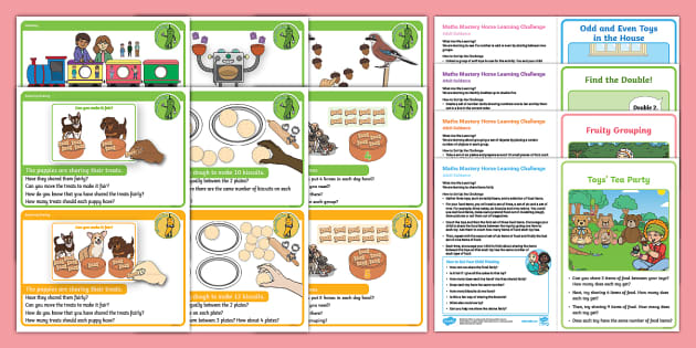 👉 EYFS Maths Challenges White Rose Maths Sharing & Grouping