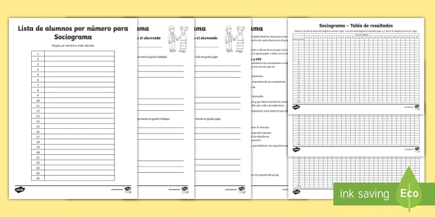Sociograma Hecho Por Educadores Twinkl 2106