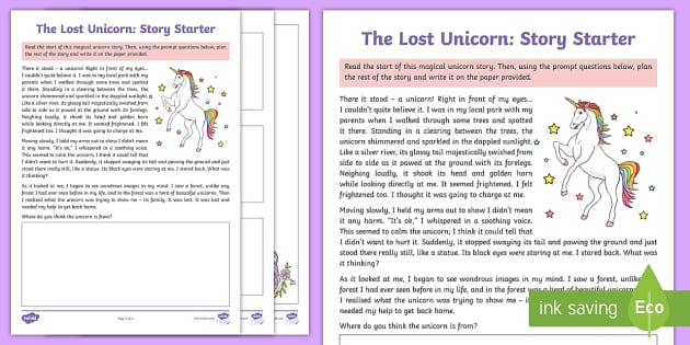 essay topics on unicorn