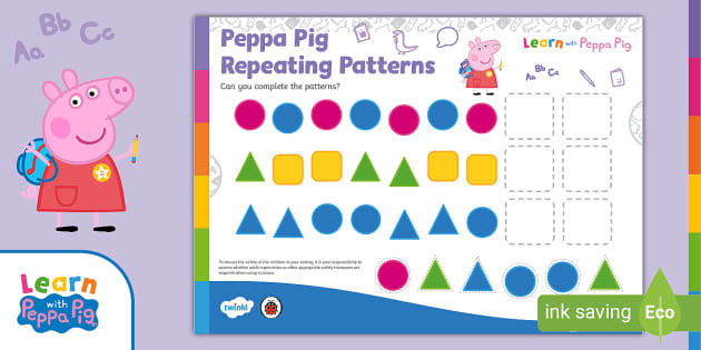 FREE! - 👉 Peppa Pig Colour by Number, Numbers to 5