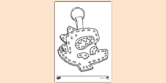 FREE! - Felt Key Rings Colouring