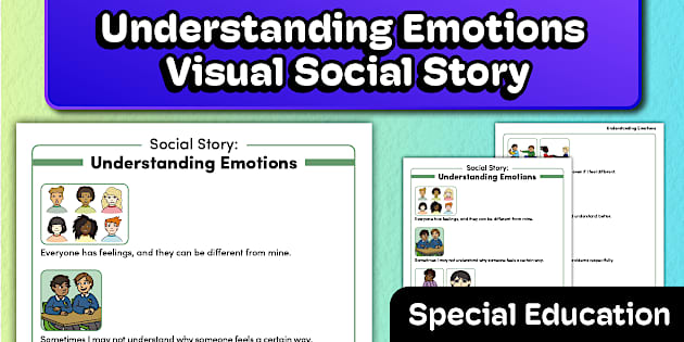 Understanding Emotions Visual Social Story for Special Education