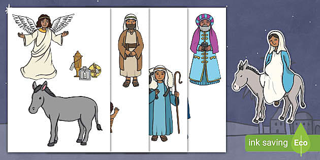 clipart-nativity-characters-to-cut