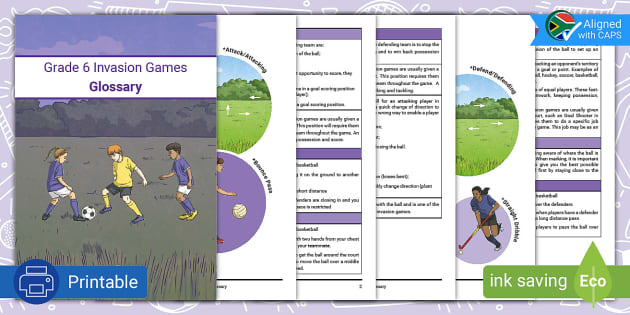 physical education games for grade 6