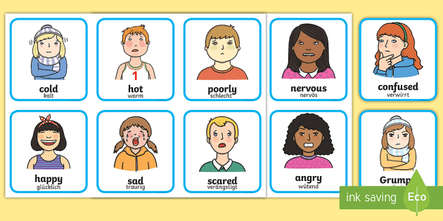 Free Printable Emotions Flashcards Flashcards, 53% OFF