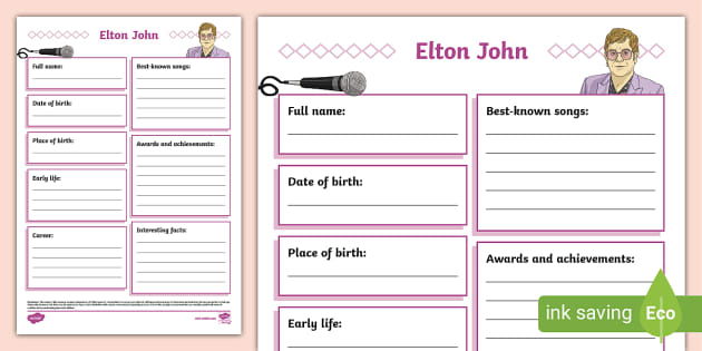 Elton John Research Paper