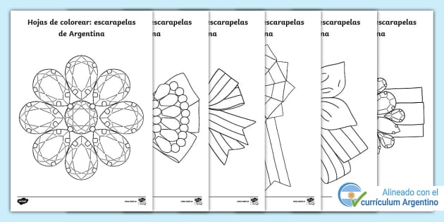 Dibujos de escarapelas para colorear - Twinkl Argentina dibujos-de-escarapelas-para-colorear-twinkl-argentina