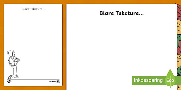 Blare Teksture Aktiwiteit (Hecho Por Educadores) - Twinkl