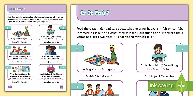Fair vs. Equal - Social Emotional Learning Curriculum