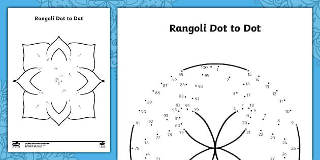 👉 Dipal's Diwali: Dot-to-Dot Rangoli Activity | Twinkl | KS1