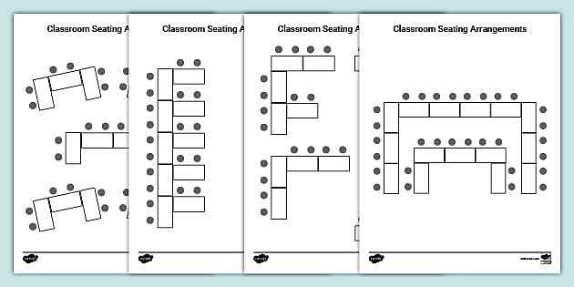 Classroom Seating Arrangements | Ideas & Plans | Editable