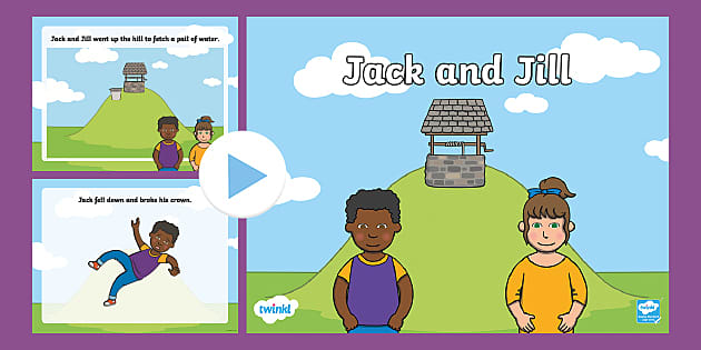 Jack And Jill Activities Games Primary Resources
