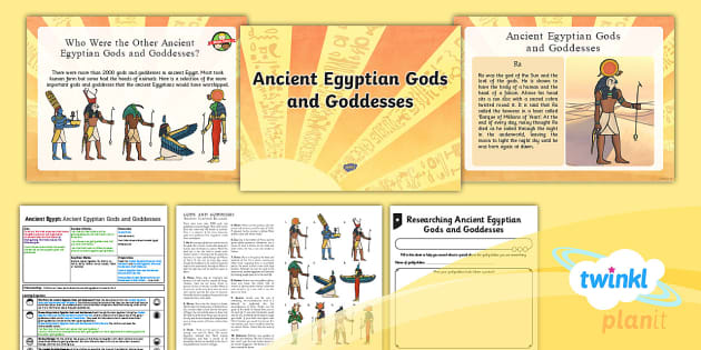 egyptian gods assignment