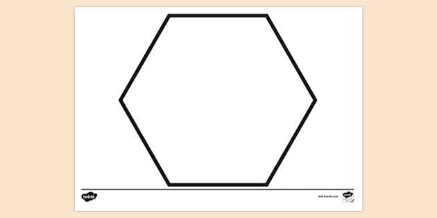 Beehive Honeycomb Template (Teacher-Made) - Twinkl