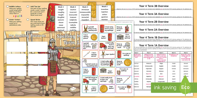 roman homework ideas year 4