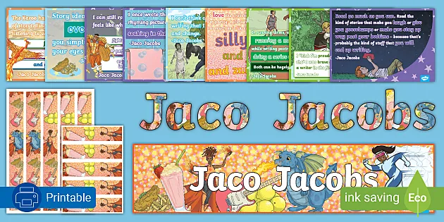 Jaco Jacobs Display Classroom Display Pack teacher made