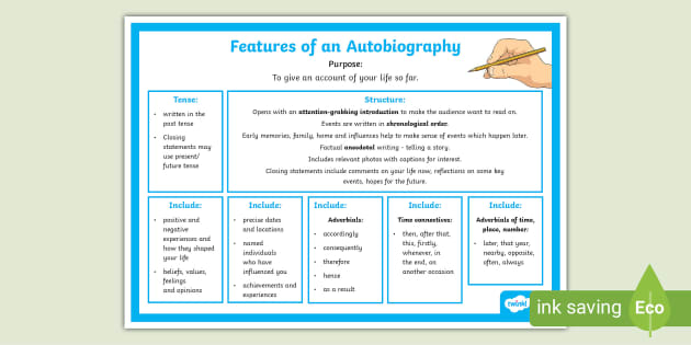 list of features of autobiography