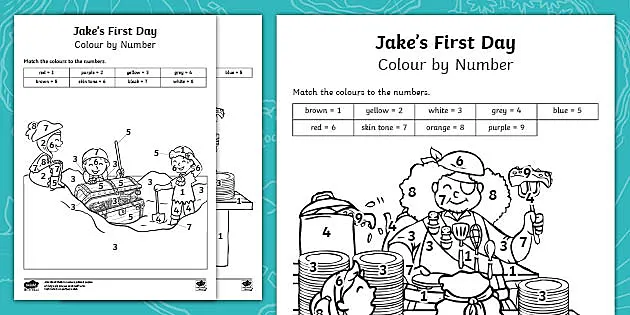 Jake's First Day - X Marks the Spot Map Making Worksheet