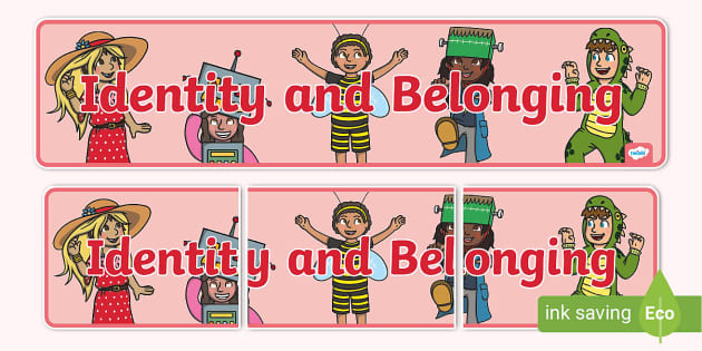 Aistear Identity & Belonging Banner (teacher made) - Twinkl