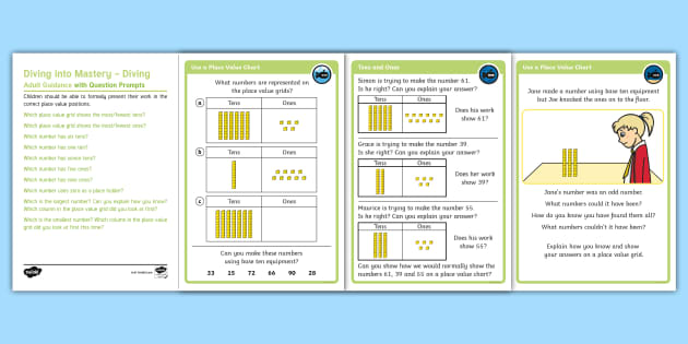 White Rose Maths Compatible Year 2 Use a Place Value Chart