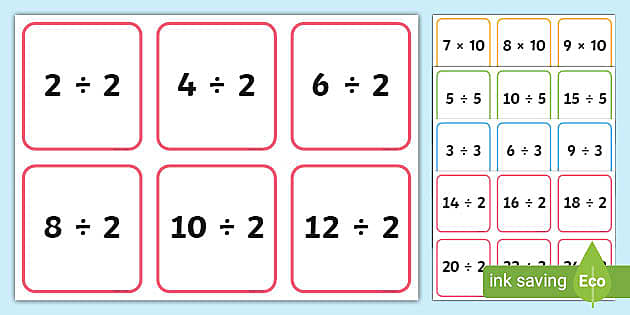 What Division Number Sentence Is Shown By The Array