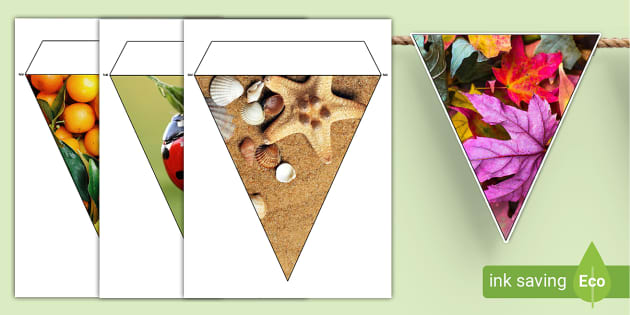 Nature Play Bunting (phát triển bởi giáo viên)