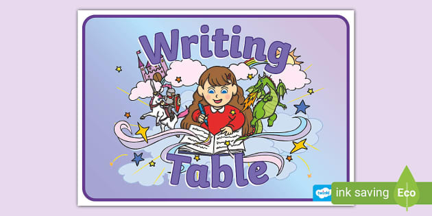 Writing Table Display Poster Writing Table Teacher Made Writing Table Display Poster Writing Table Teacher Made