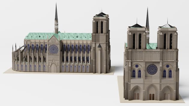 3D Model: Landmarks - Stade de France (Teacher-Made)