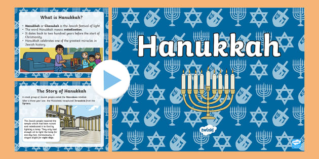 Jogo de Dreidel de Hanucá (Teacher-Made) - Twinkl