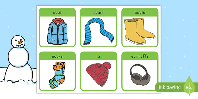 Clothing and Outerwear – Materials For Learning English