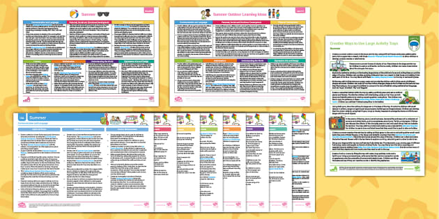 EYFS Reception Summer Bumper Planning Pack | Twinkl - Twinkl