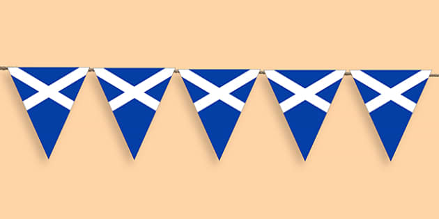 Scottish Flag Bunting For Sale