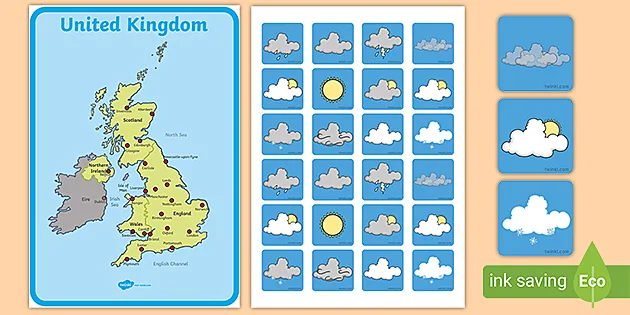 👉 United Kingdom Weather Forecasting Role-Play Pack