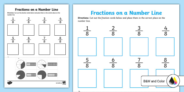 cut-and-paste-fractions-on-a-number-line-activity-sheet