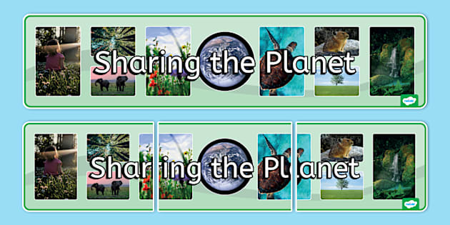 * NEW * * NEW * Sharing the Planet Photo Display Banner