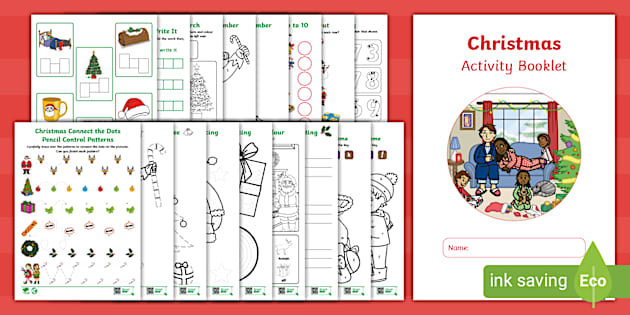 Christmas Activity Book - Twinkl Resources
