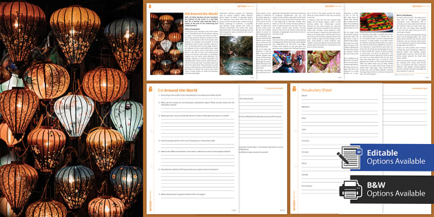 Eid and Ramadan Reading Comprehension | KS3 English | Beyond