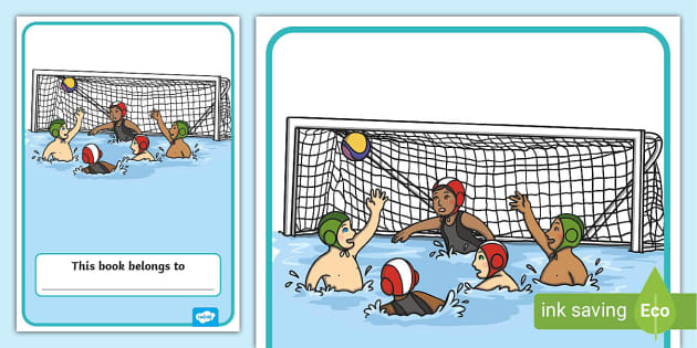 water polo goalie clipart flowers