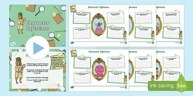 KS1 Character Inference Activity Pack (teacher Made)