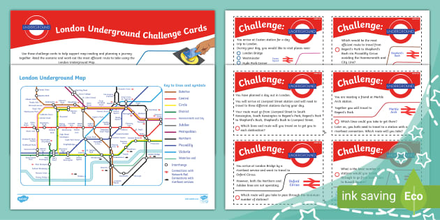 London Underground Role Play Labels (Teacher-Made) - Twinkl